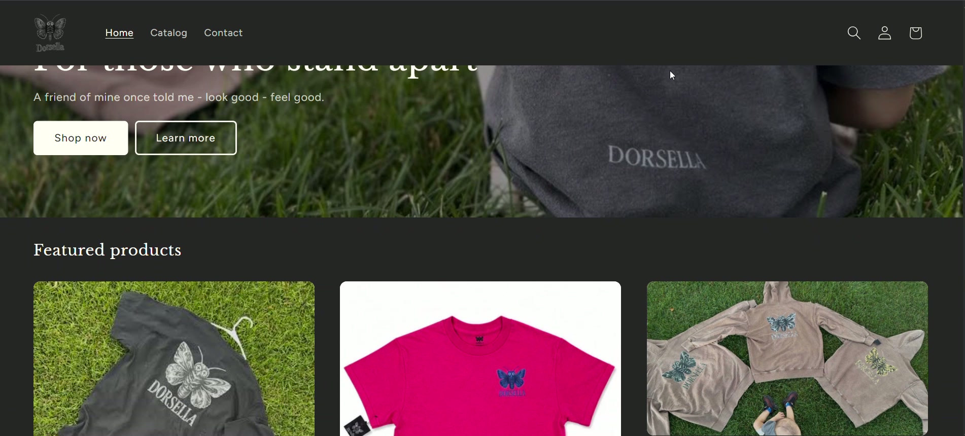 Dorsella & Co. full website redesign — before